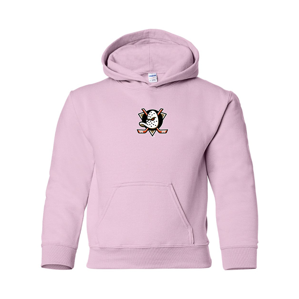 Youth Anaheim Ducks Logo Pullover Hoodie