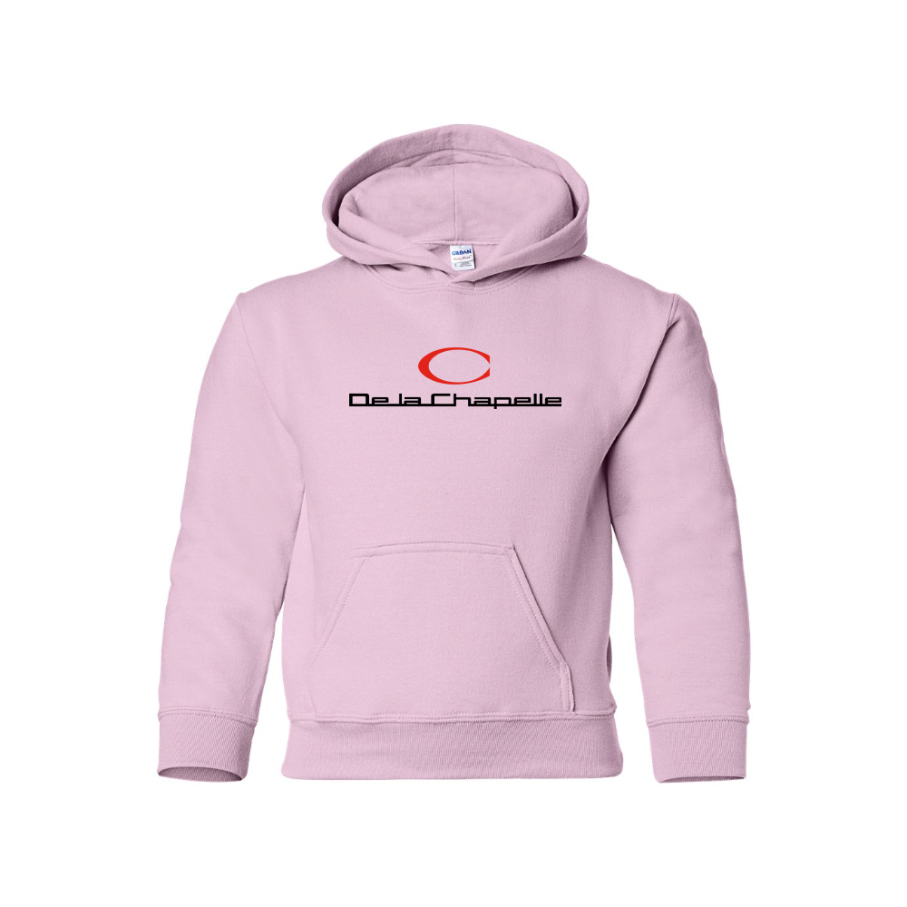Youth De La Chapelle  Logo  Pullover Hoodie