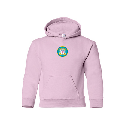 Youth Coast Guard Logo Pullover Hoodie