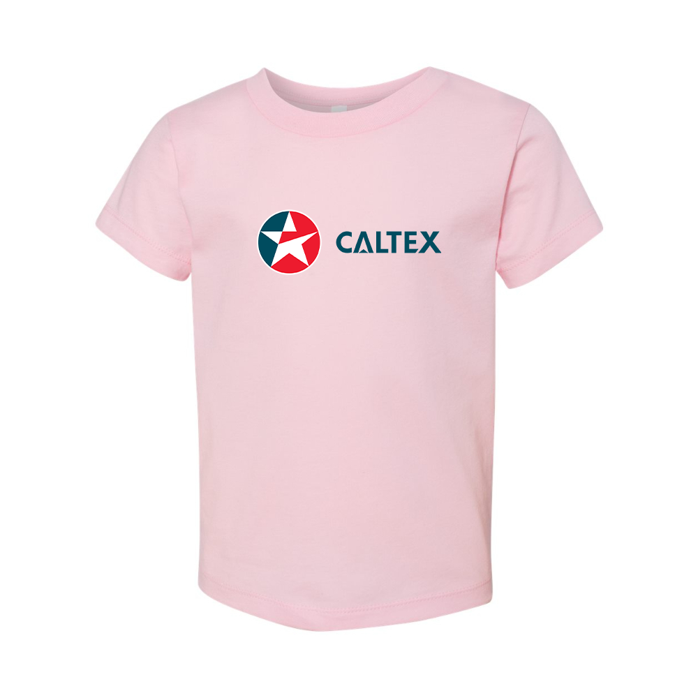 Caltex Gas Station BELLA  CANVAS Toddler Jersey Tee