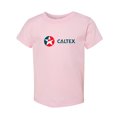 Caltex Gas Station BELLA  CANVAS Toddler Jersey Tee