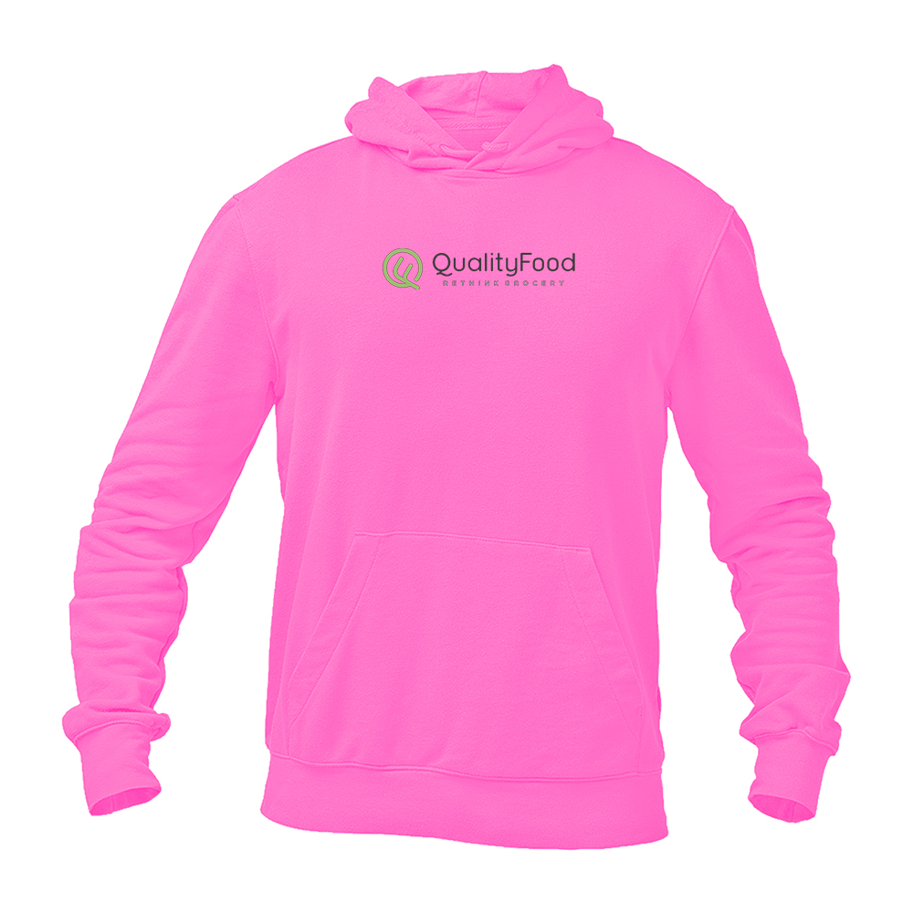 Men's Quality Food Logo Pullover Hoodie