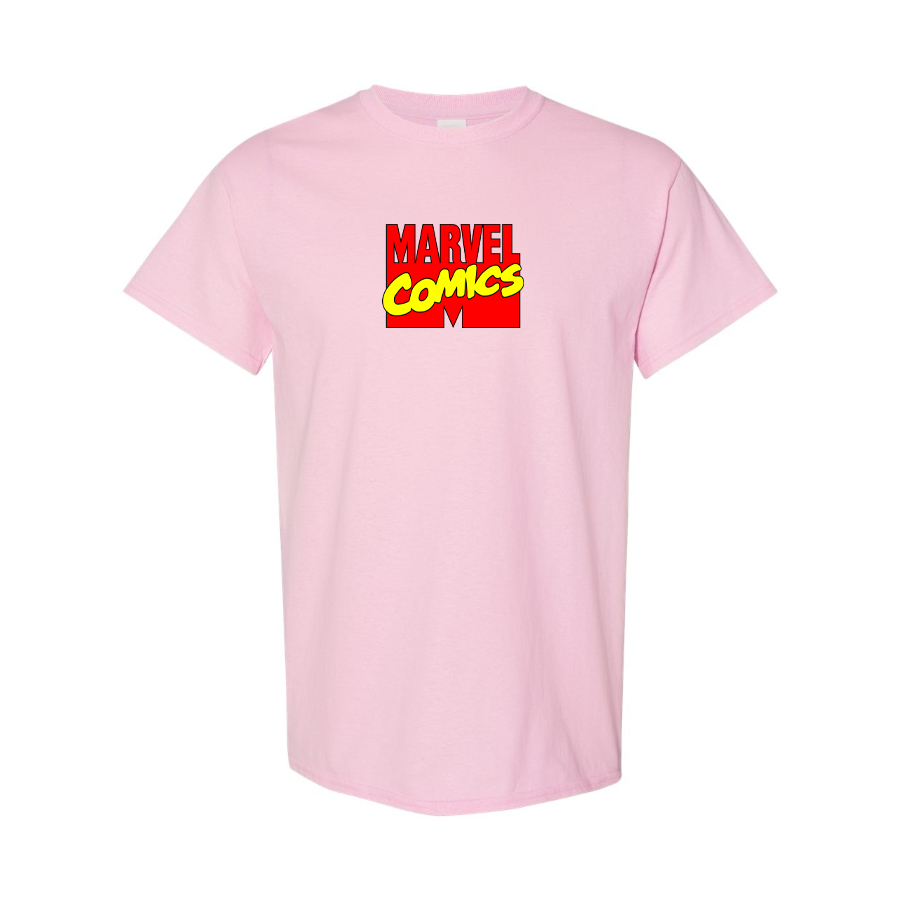 Men's Marvel Comics Logo Cotton T-Shirt