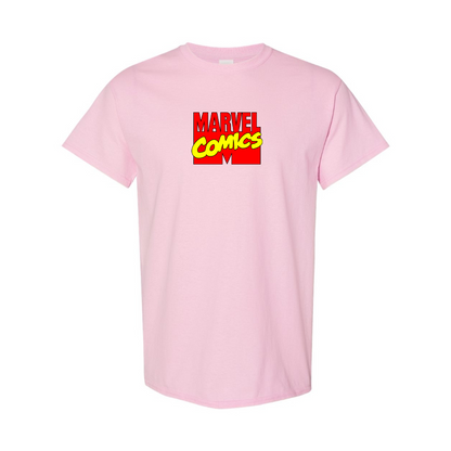 Men's Marvel Comics Logo Cotton T-Shirt