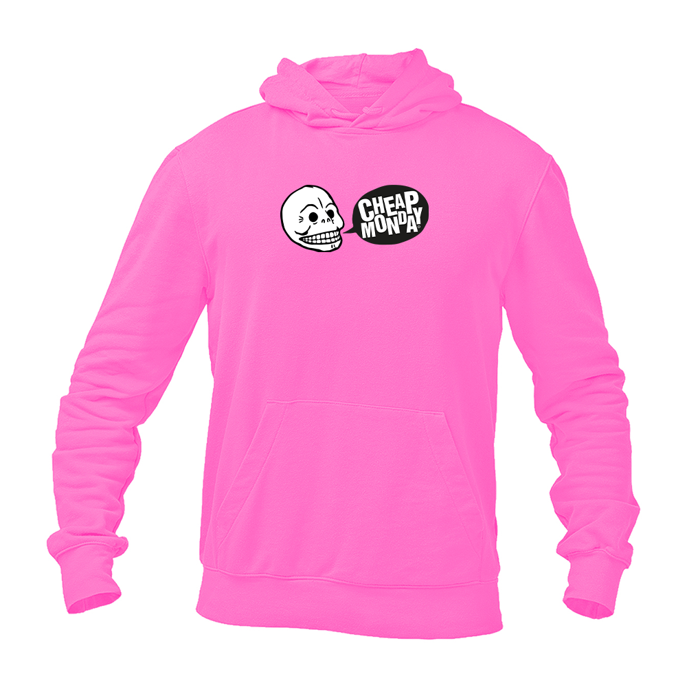 Men's Cheap Monday Logo Pullover Hoodie