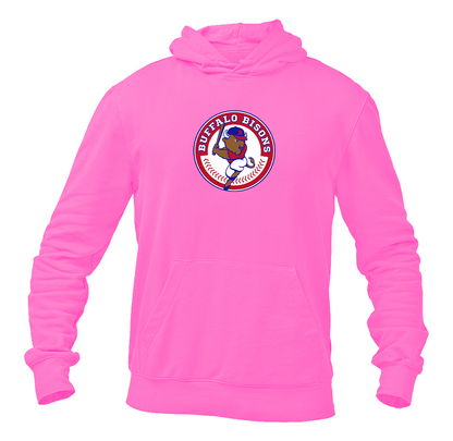 Men's Buffalo Bisons Logo Pullover Hoodie