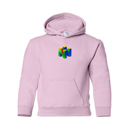 Youth    Nintendo N64    Logo  Pullover Hoodie