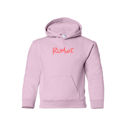Youth Romwe Logo Pullover Hoodie