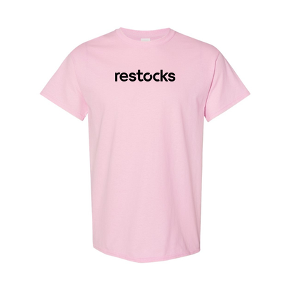 Men's Restocks Logo Cotton T-Shirt