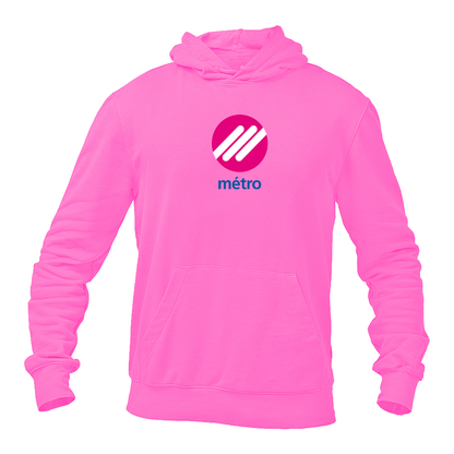 Men's Lausanne Métro Logo  Pullover Hoodie