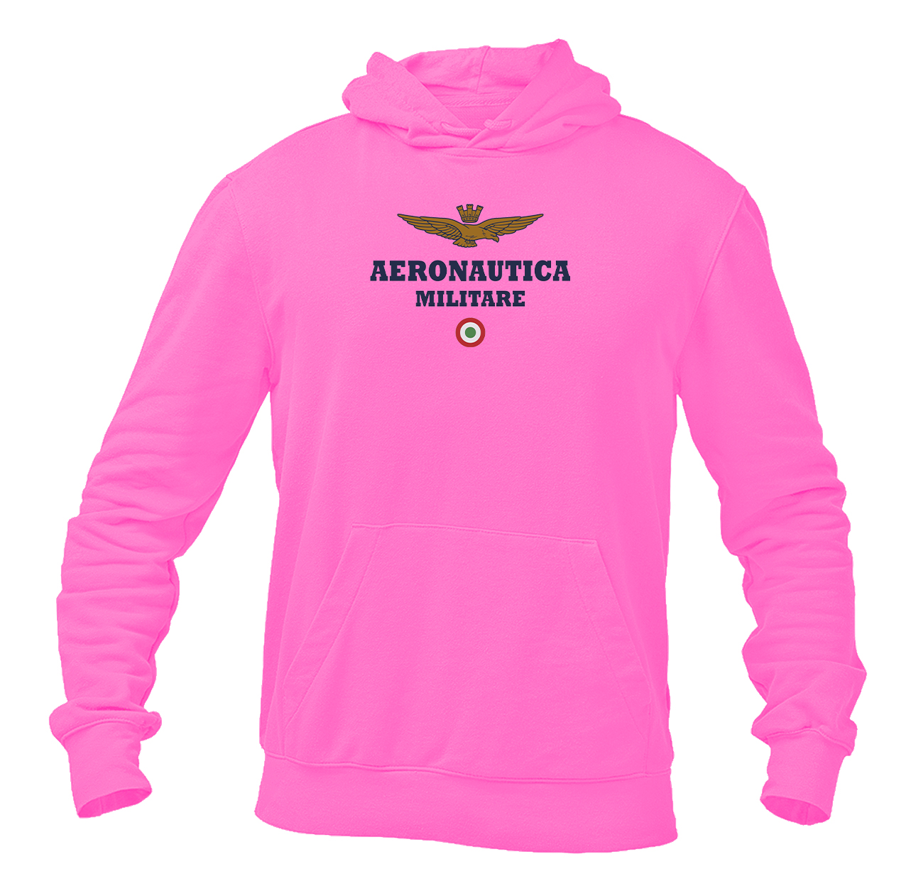 Men's Aeronautica Militare Logo Pullover Hoodie