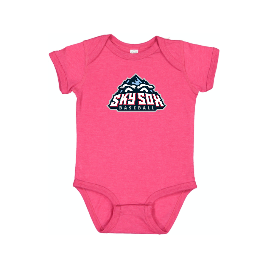 Colorado Springs Sky Sox Logo Baby Onesie Romper