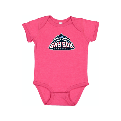 Colorado Springs Sky Sox Logo Baby Onesie Romper