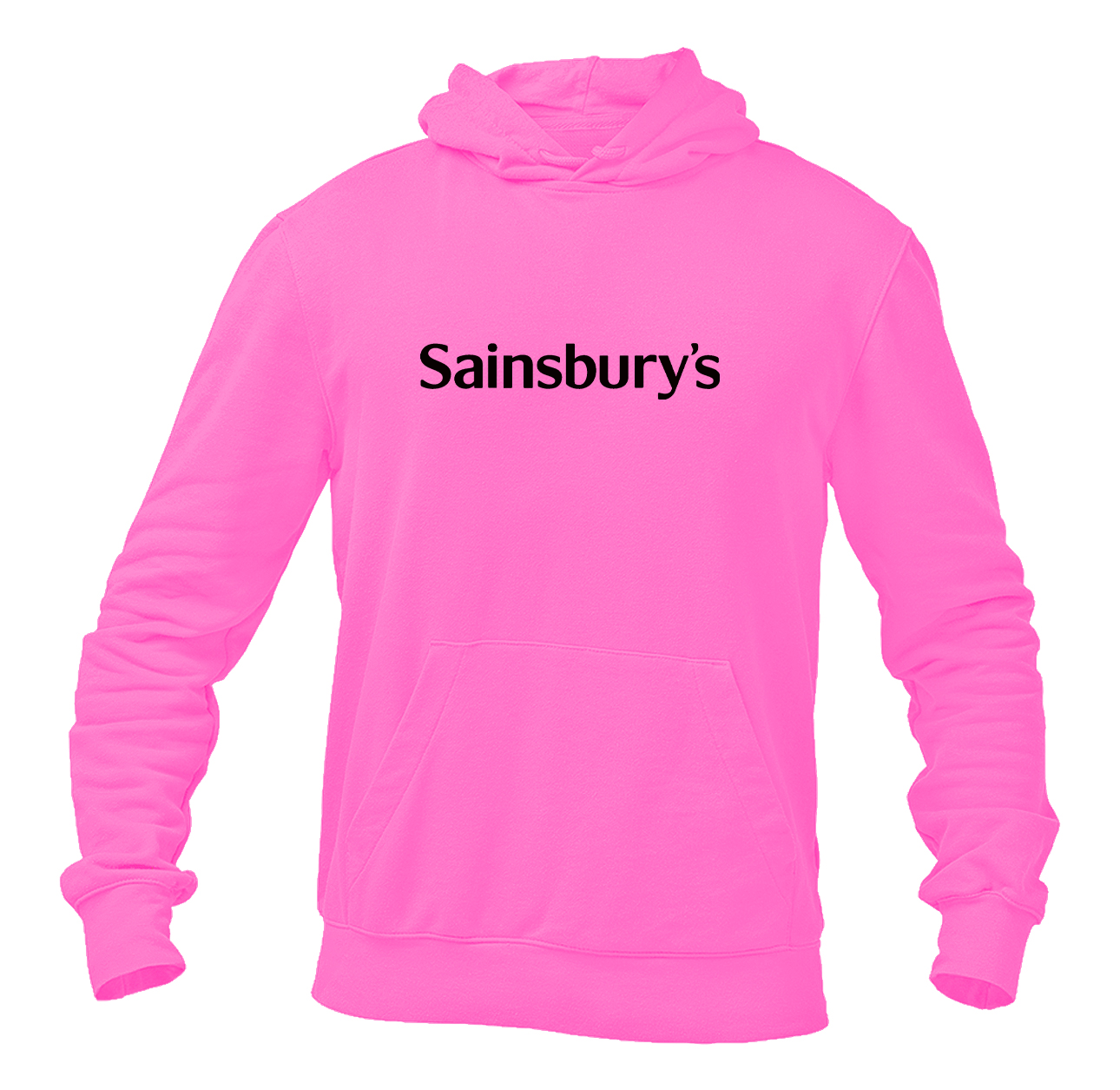 Men's Sainsbury_s Logo Pullover Hoodie