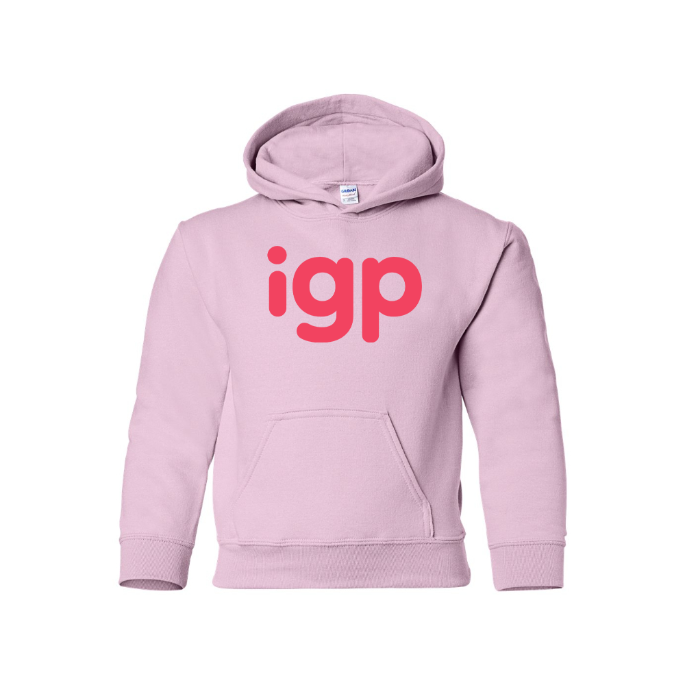 Youth Indian Gifts Portal Logo  Pullover Hoodie