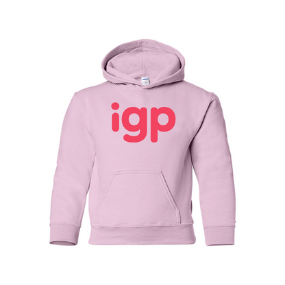 Youth Indian Gifts Portal Logo  Pullover Hoodie