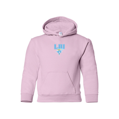 Youth LIU Brooklyn Blackbirds Logo Pullover Hoodie
