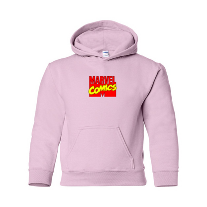 Youth Marvel Comics Logo Pullover Hoodie