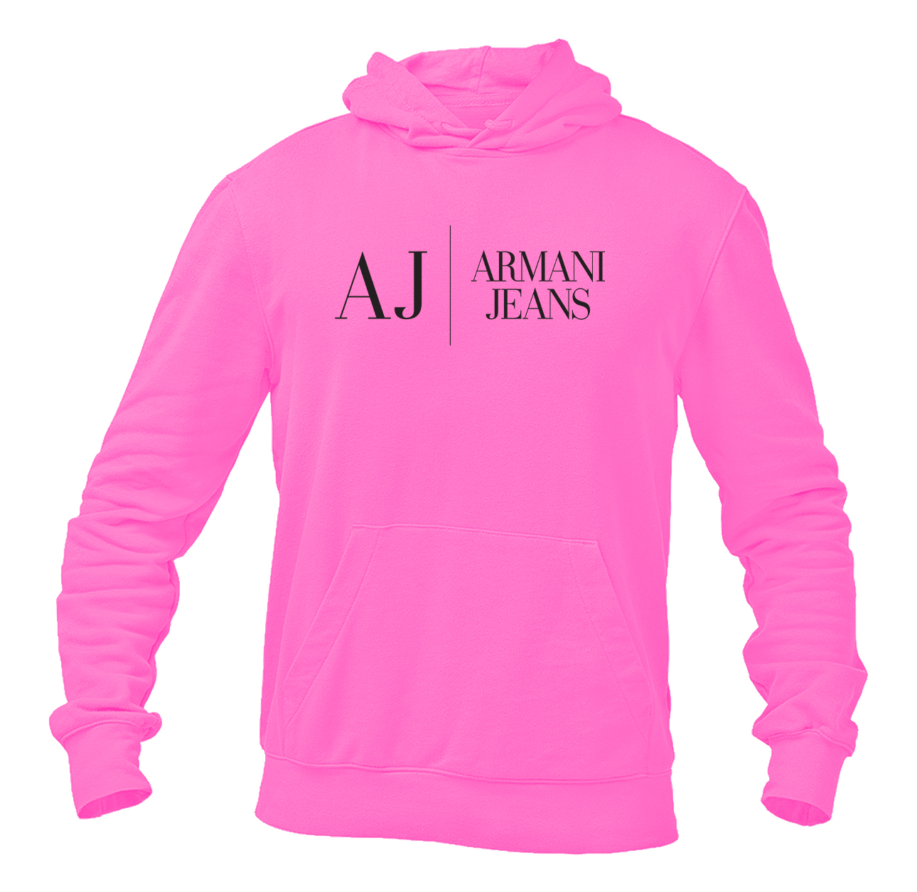 Men's Armani Jeans Logo   Pullover Hoodie