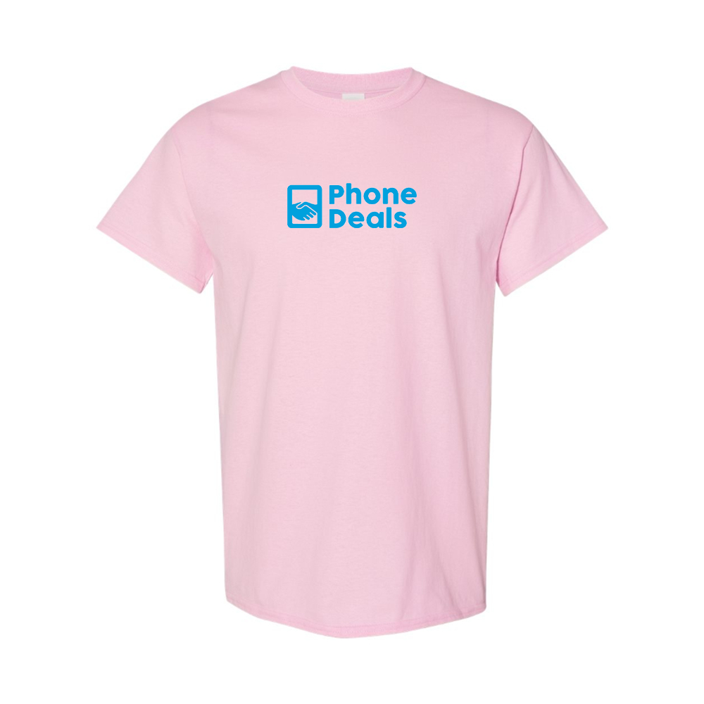 Men's MrPhoneDeals Logo Cotton T-Shirt