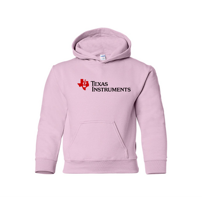 Youth  Texas Instruments Logo  Pullover Hoodie