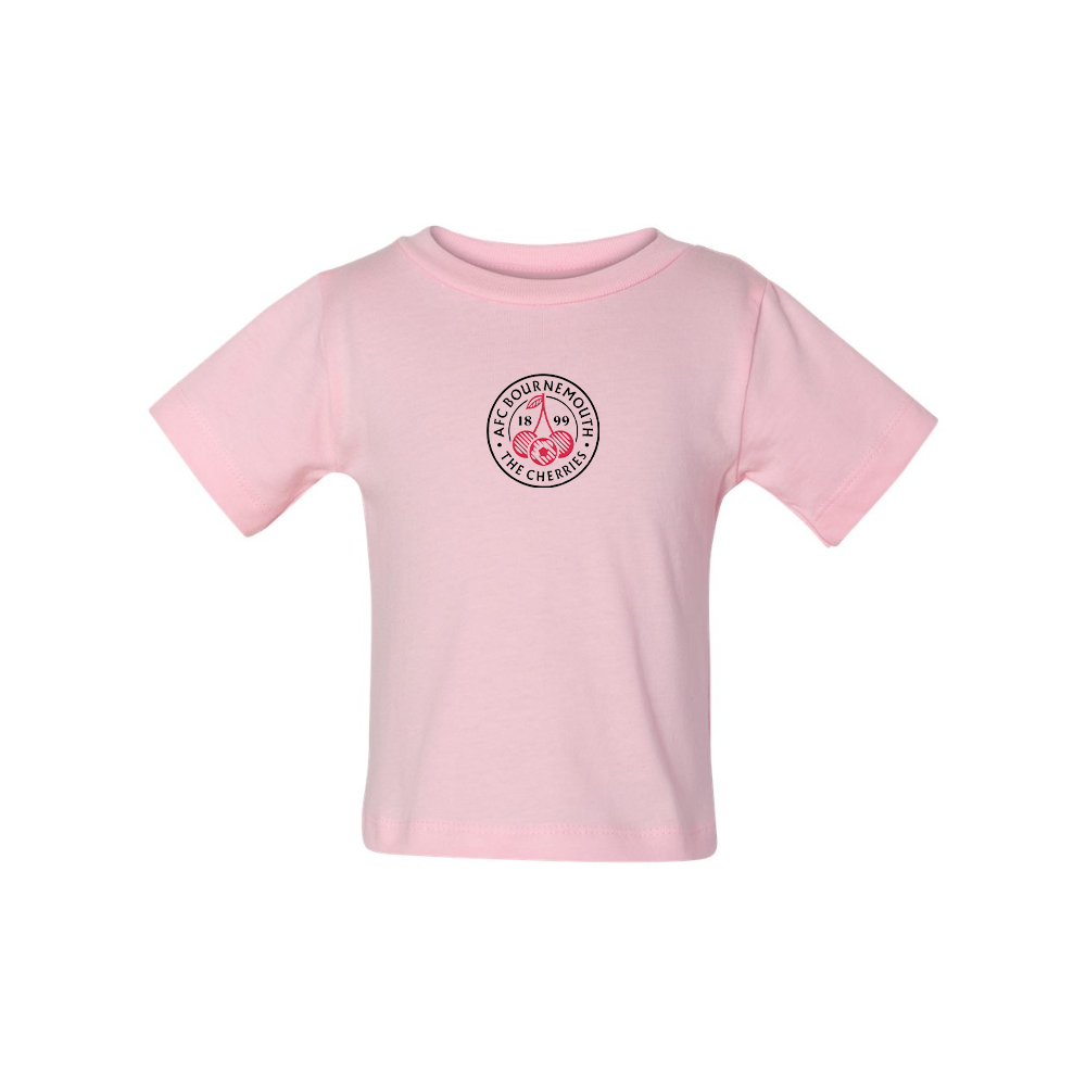 AFC Bournemouth Soccer Logo BELLA CANVAS Infant Jersey Tee