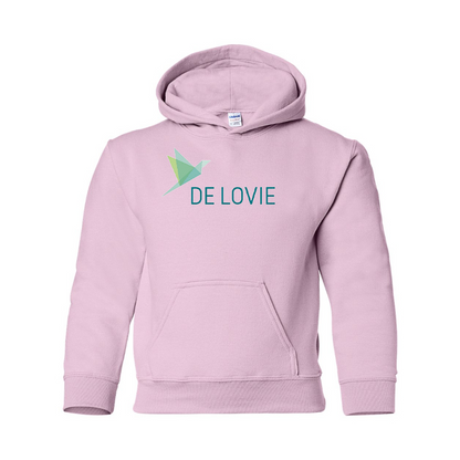 Youth De Lovie Logo Pullover Hoodie