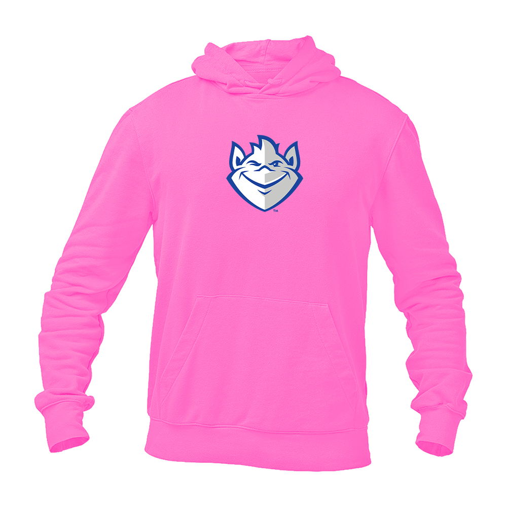 Men's Saint Louis Billikens Logo Gildan  Heavy Blend Hooded Sweatshirt