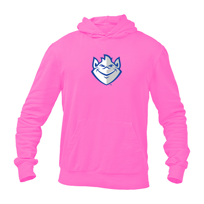 Men's Saint Louis Billikens Logo Gildan  Heavy Blend Hooded Sweatshirt