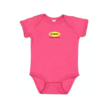 Adam Motors Logo Baby Onesie Romper
