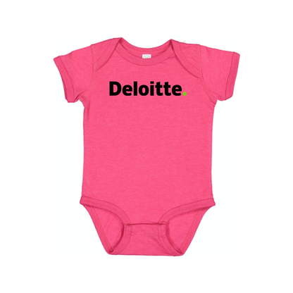 Deloitte Logo Baby Onesie Romper