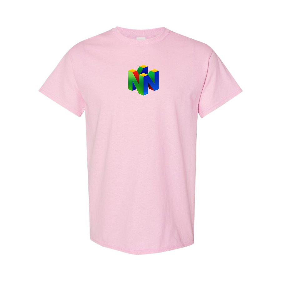 Men's   Nintendo N64  Logo Cotton T-Shirt