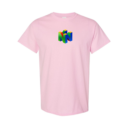 Men's   Nintendo N64  Logo Cotton T-Shirt