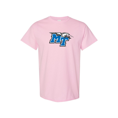 Men's Middle Tennessee Blue Raiders LogoCotton T-Shirt