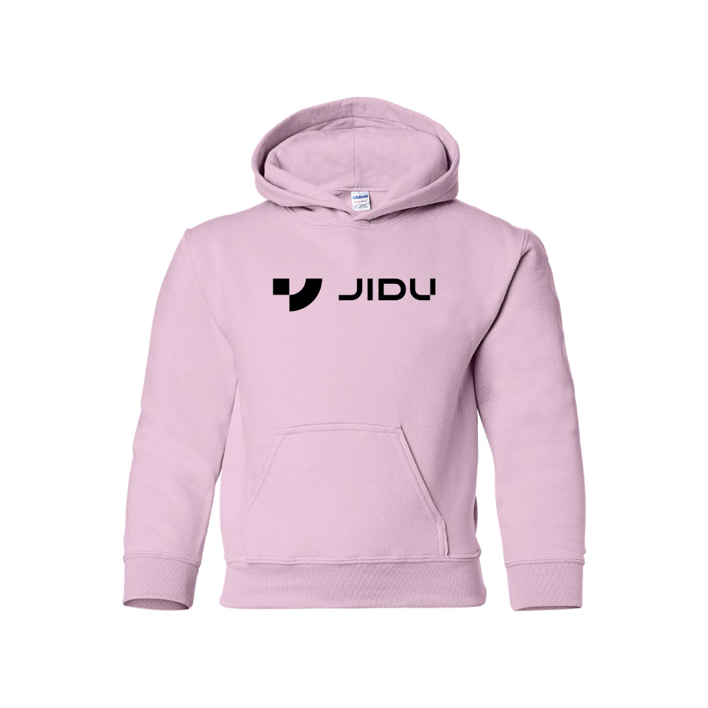 Youth Jidu Logo Pullover Hoodie