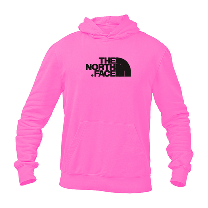 Men's The North Face Black Logo white Pullover Hoodie
