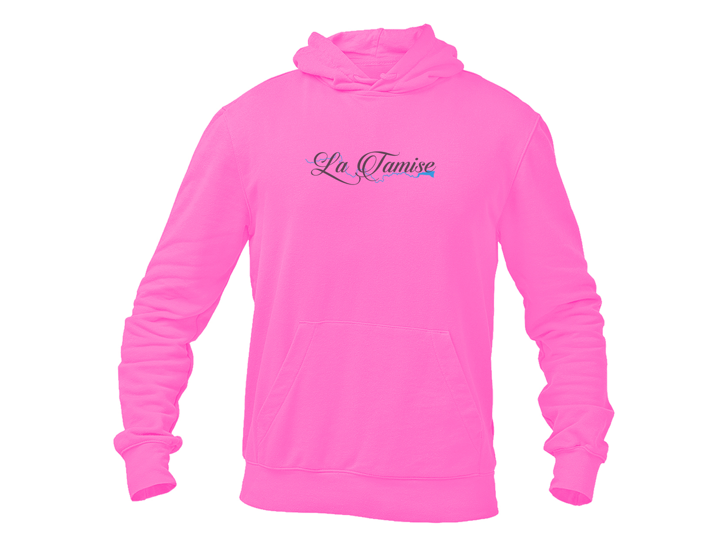 Men's La Tamise Logo Softstyle Midweight Hooded Sweatshirt