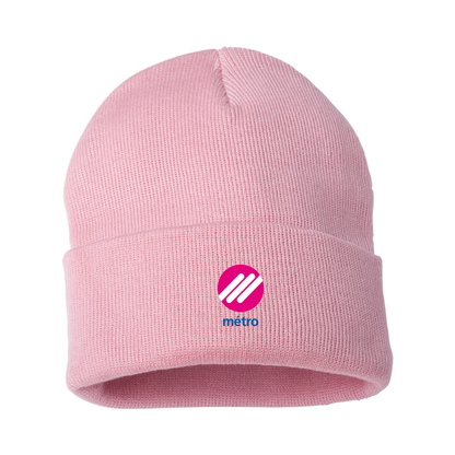 Lausanne Métro Logo Beanie Hat