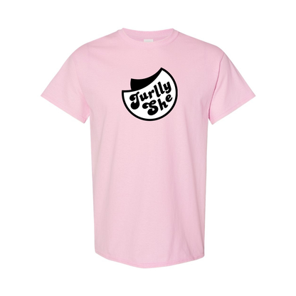 Men's Jurllyshe Logo Cotton T-Shirt