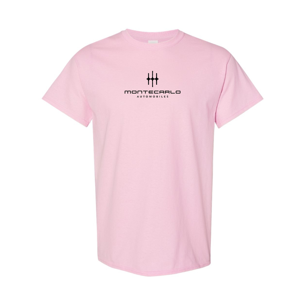 Men's Monte Carlo Automobiles Logo Cotton T-Shirt