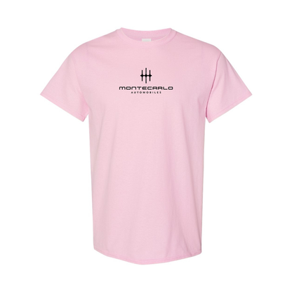 Men's Monte Carlo Automobiles Logo Cotton T-Shirt