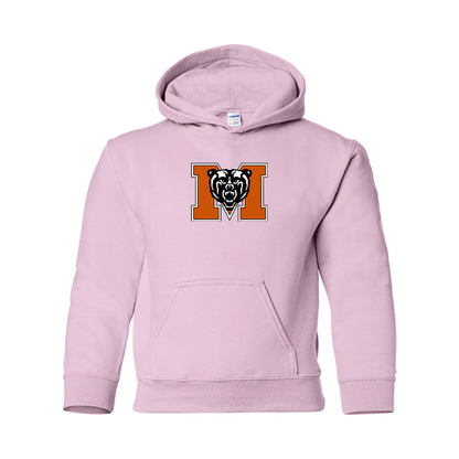 Youth Mercer Bears Logo Pullover Hoodie