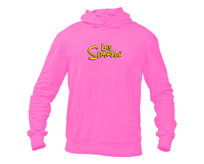 Men's Les Simpson Logo Pullover Hoodie