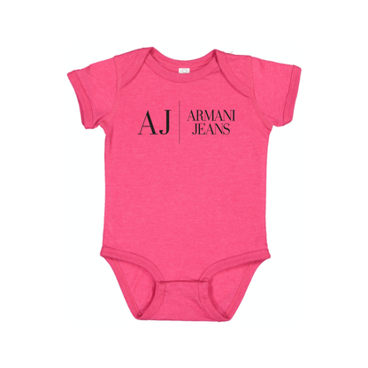Armani Jeans Logo Baby Onesie Romper