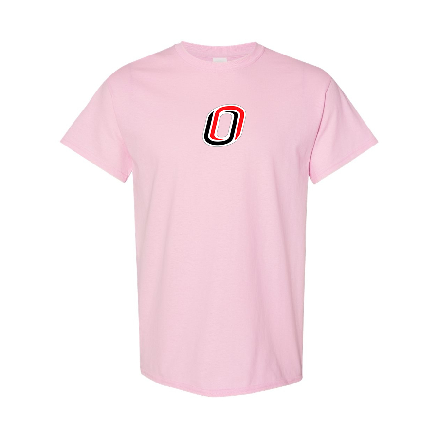 Men's Nebraska Omaha Mavericks Logo  Cotton T-Shirt