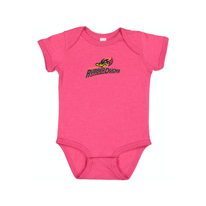 Akron RubberDucks Logo Baby Romper Onesie