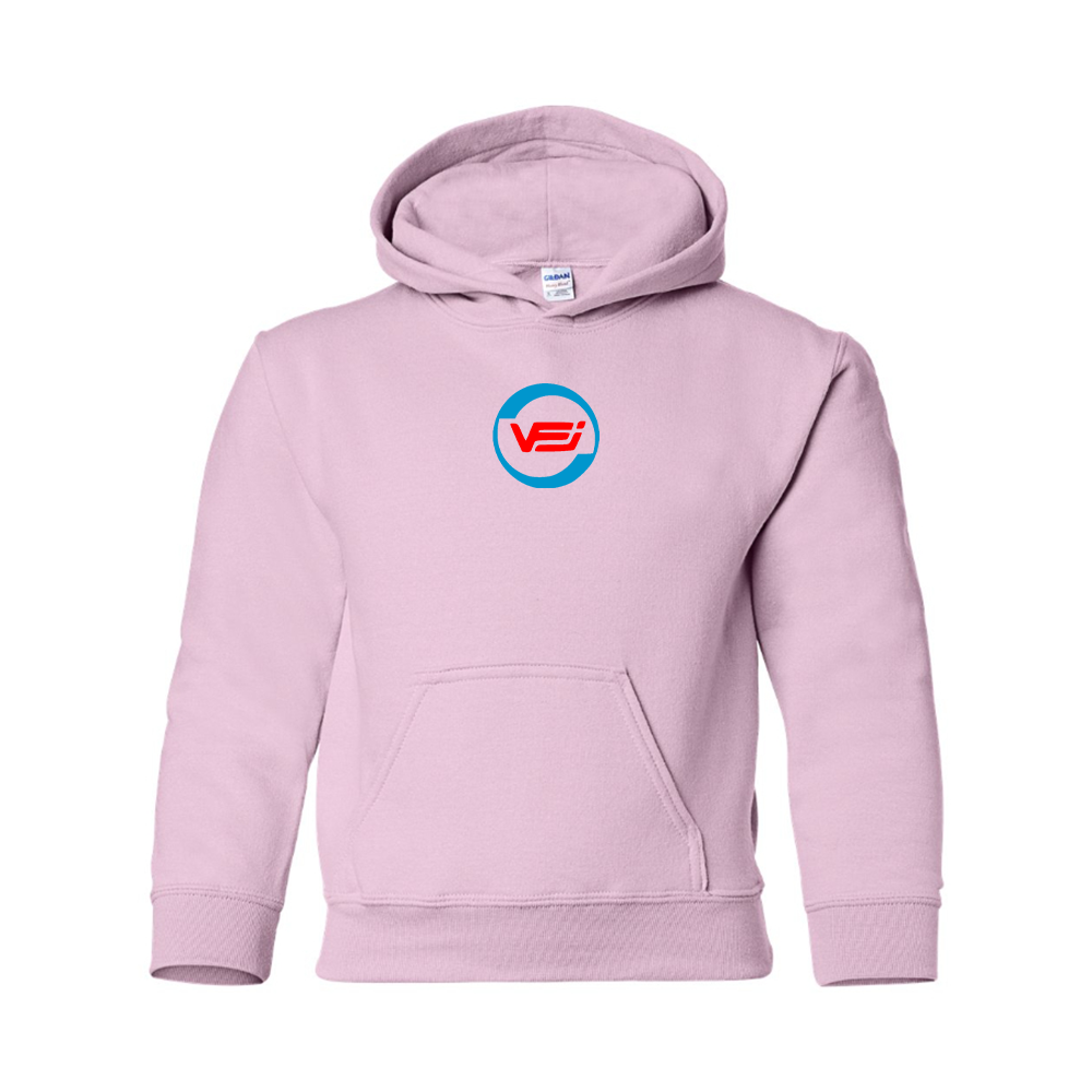 Youth Vehicle Factory Jabalpur Logo Pullover Hoodie