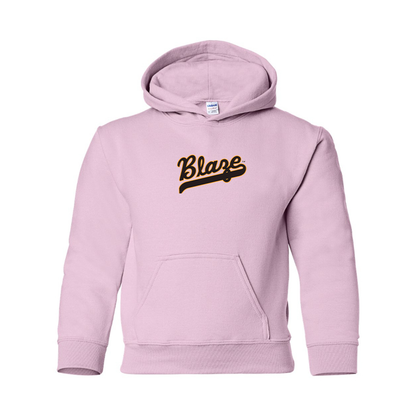Youth Bakersfield Blaze Logo Pullover Hoodie