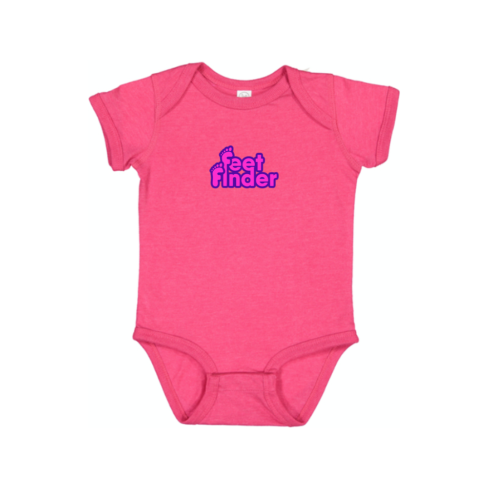 FeetFinder Logo Baby Romper Onesie