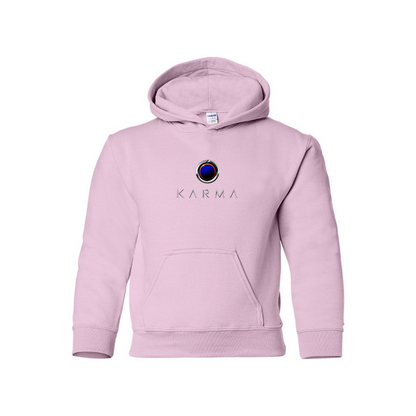 Youth Karma Logo Pullover Hoodie